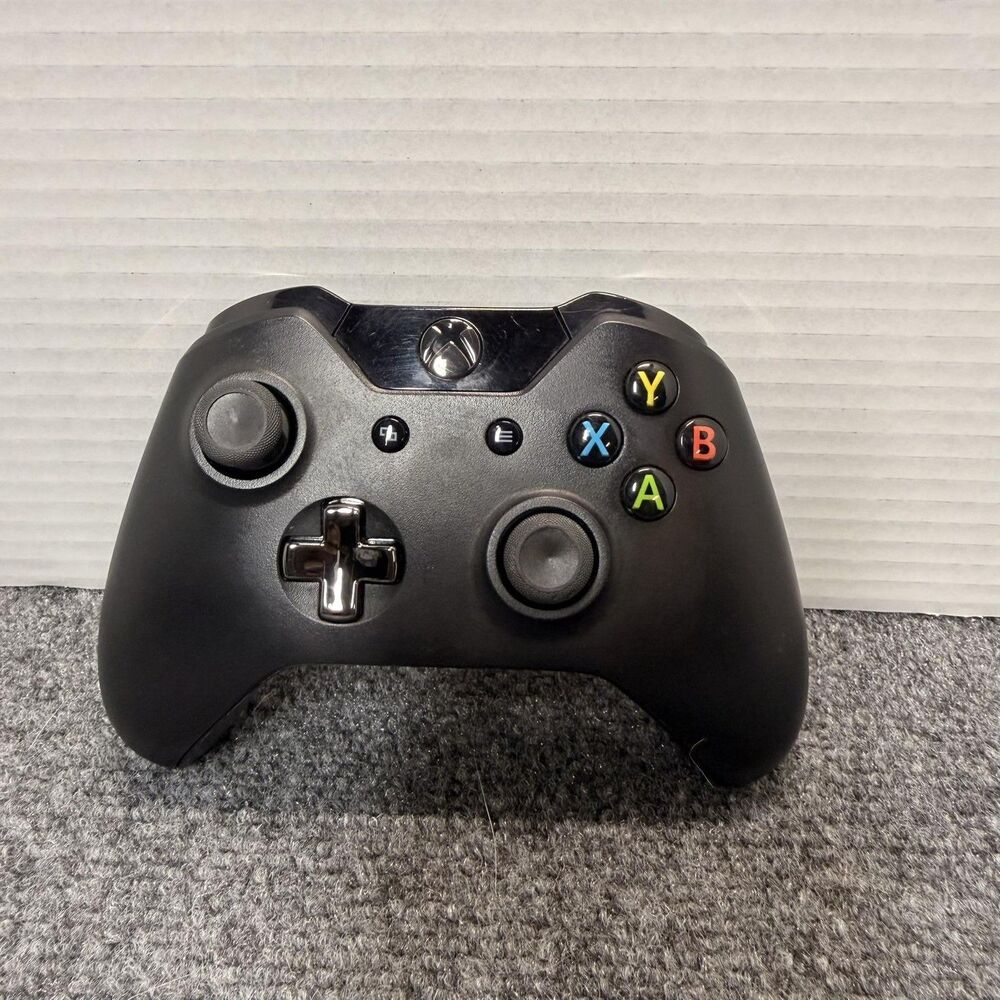 Microsoft Xbox One Wireless Controller Black Model 1537 Tested Working Gamepad